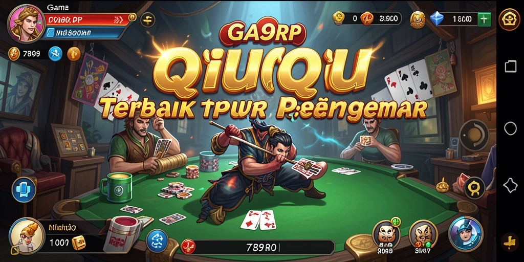 Screenshot gameplay QiuQiu yang mendebarkan di 789RP.