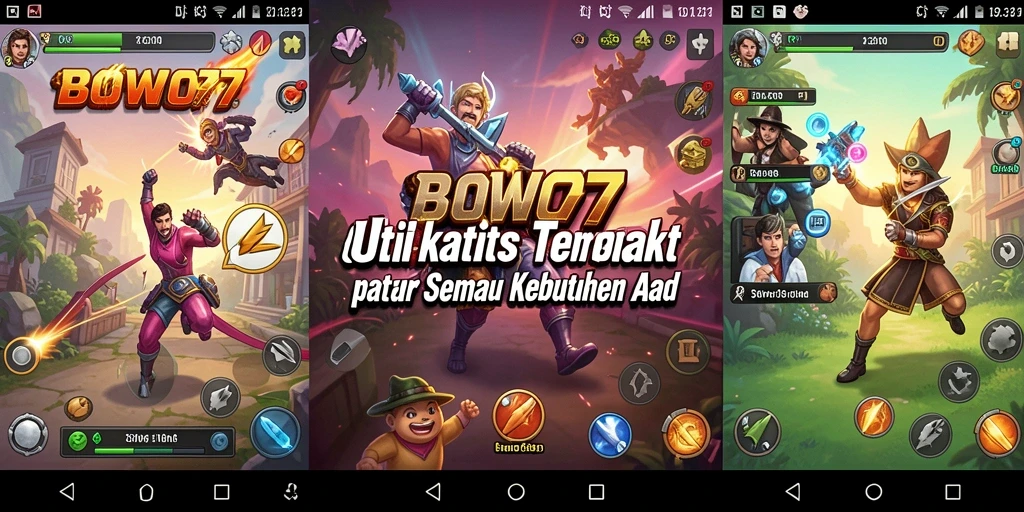Tampilan utama BOWO77 yang intuitif dan fungsional.