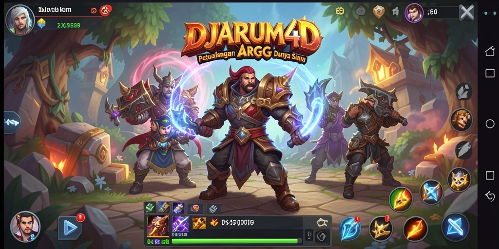 Tampilan gameplay DJARUM4D yang seru dan mendebarkan di dunia ARPG.