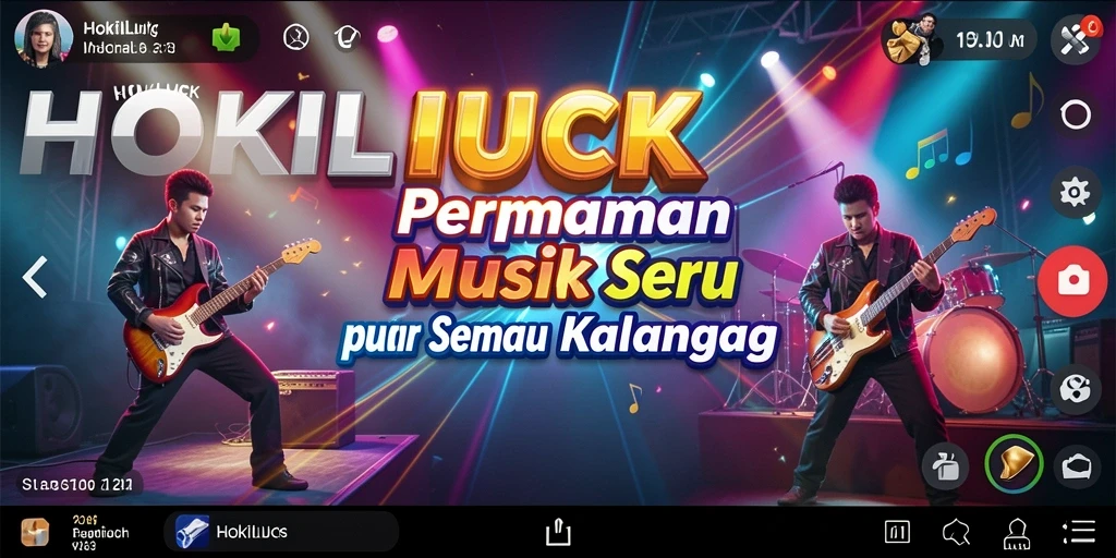 Tampilan gameplay HOKILUCK yang penuh warna dan interaktif.