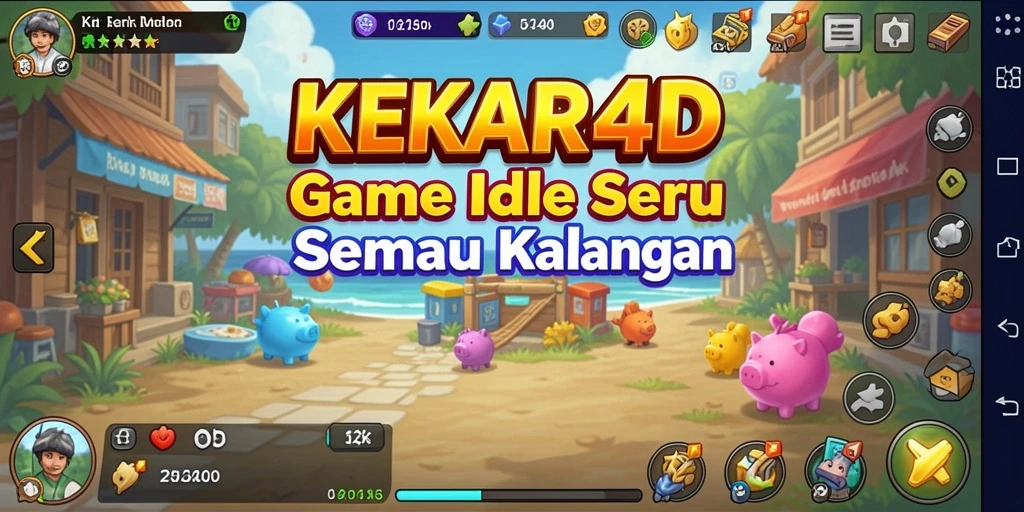 Tampilan menarik gameplay <strong>KEKAR4D</strong> dengan elemen Idle.