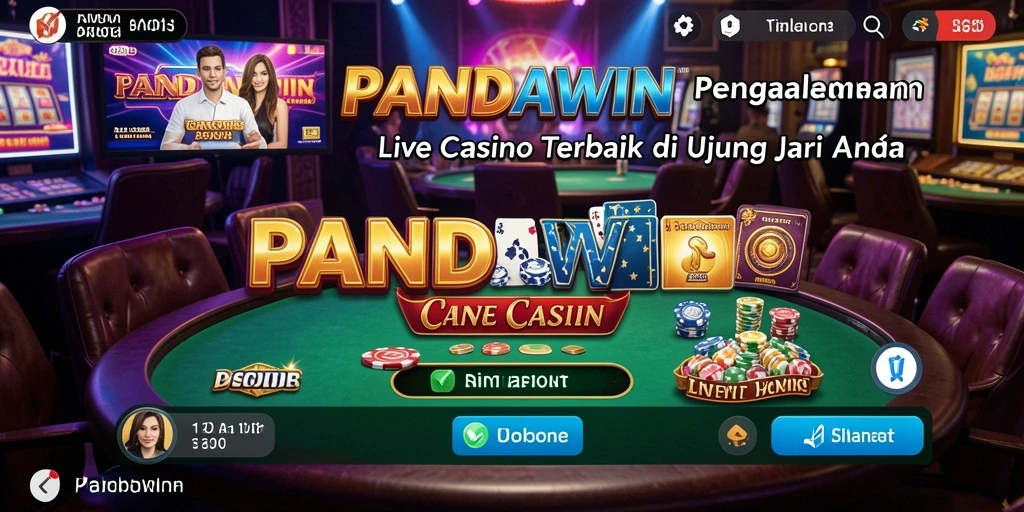 Gameplay Live Casino yang mendebarkan dengan dealer profesional.